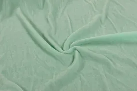 Aqua Blue Plain Velvet Fabric