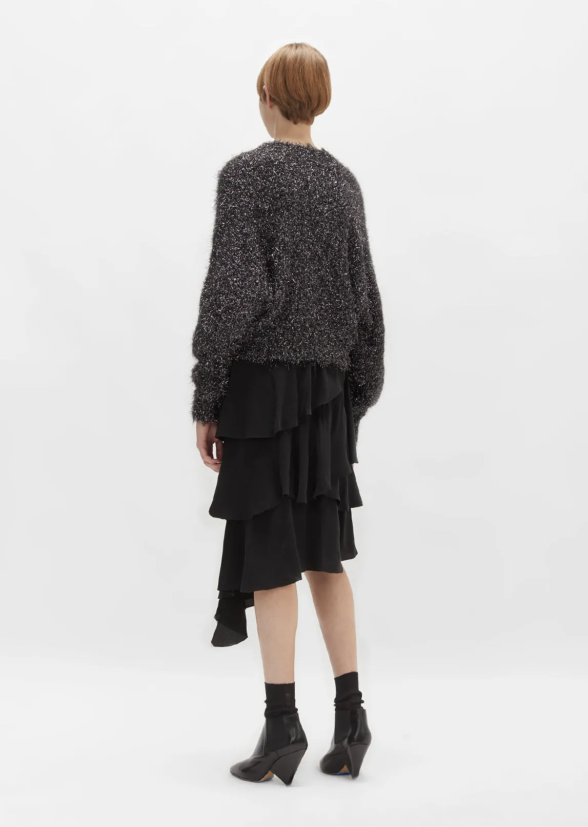 Ben Furry Lurex Sweater