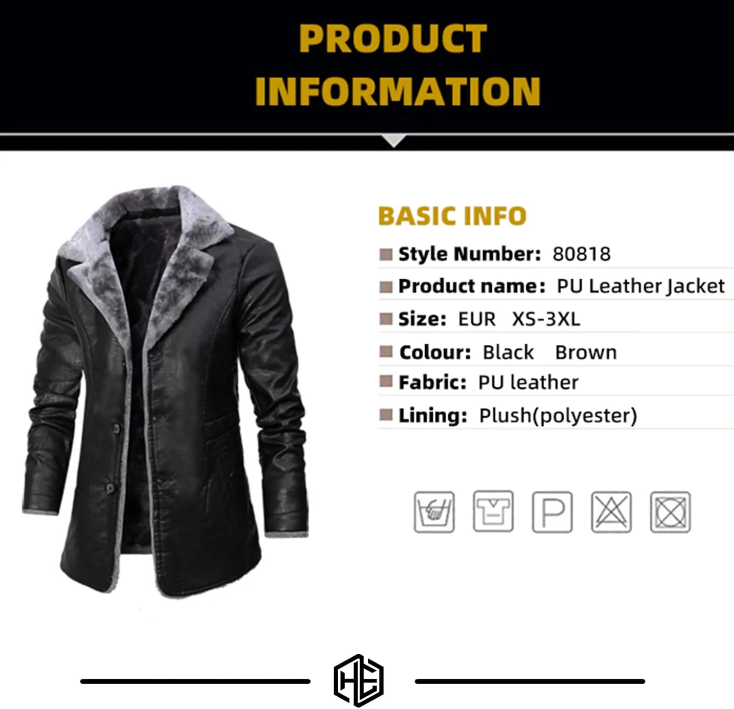Bomber Faux Leather Jacket Winter Coat For Men Real Shearling B3 Bomber Jacket Winter Padded Windbreaker Necklaces