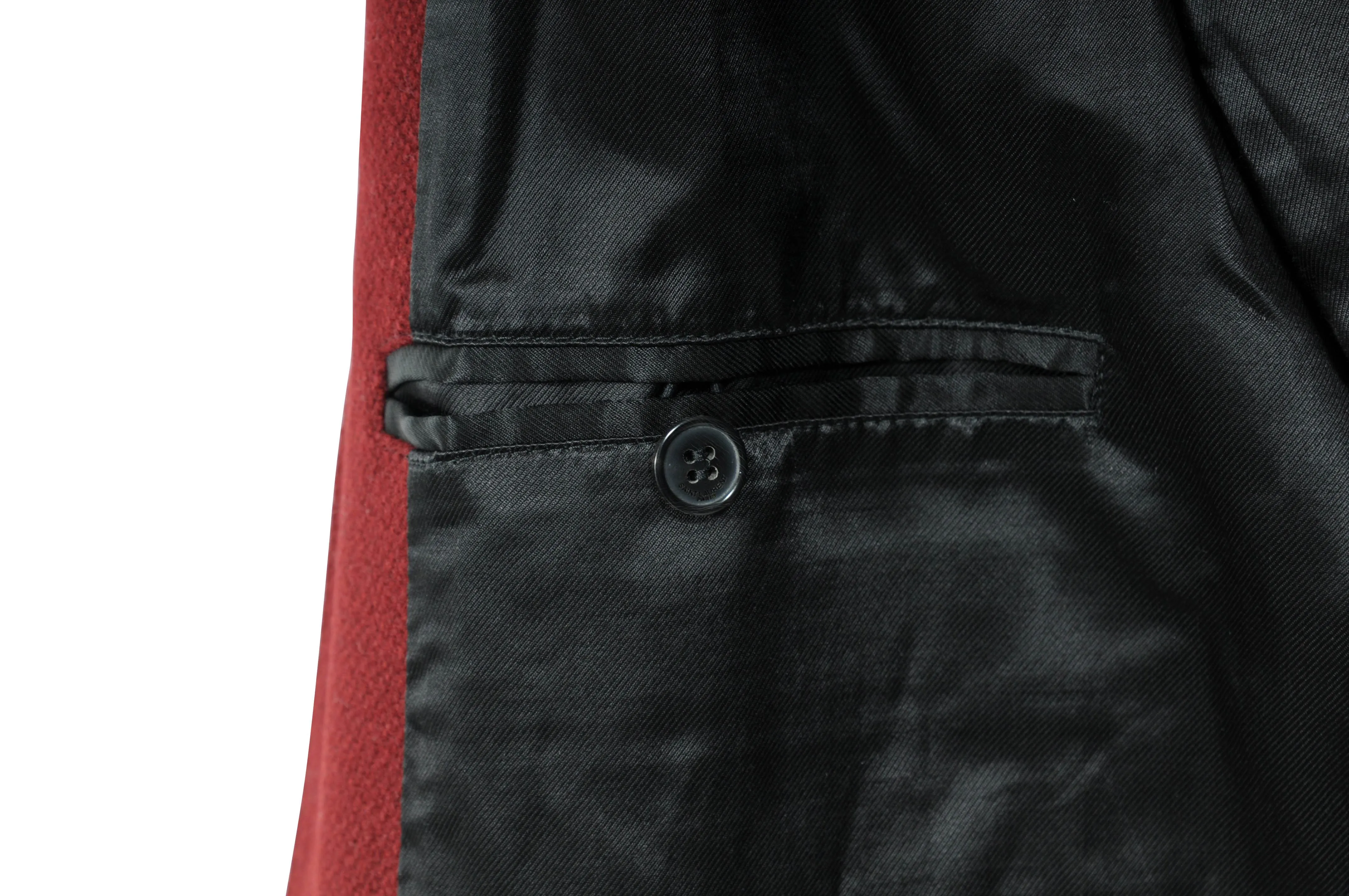 Burgundy Red Teddy Varsity Bomber Jacket