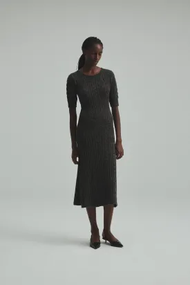 Cable knit Dress