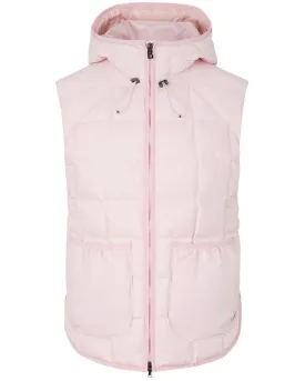 Chalk Mauve Sleeveless Lene D Puffer Vest