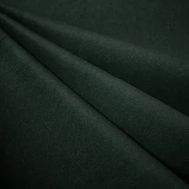 Classic Mid Weight Melton Wool Blend Coating Evergreen