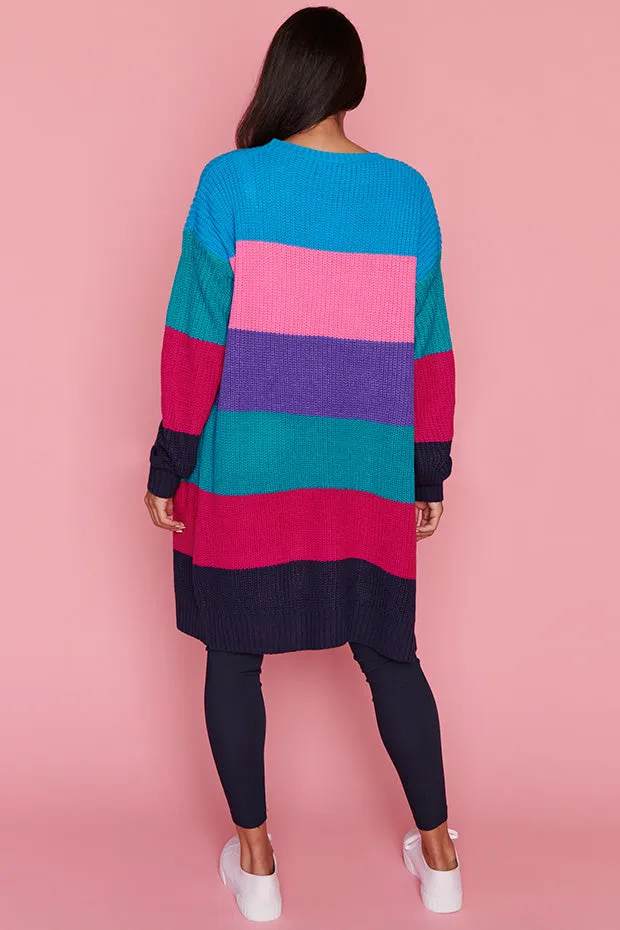 Devi Autumn Hues Long Cardi