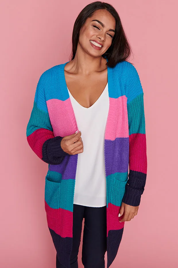 Devi Autumn Hues Long Cardi