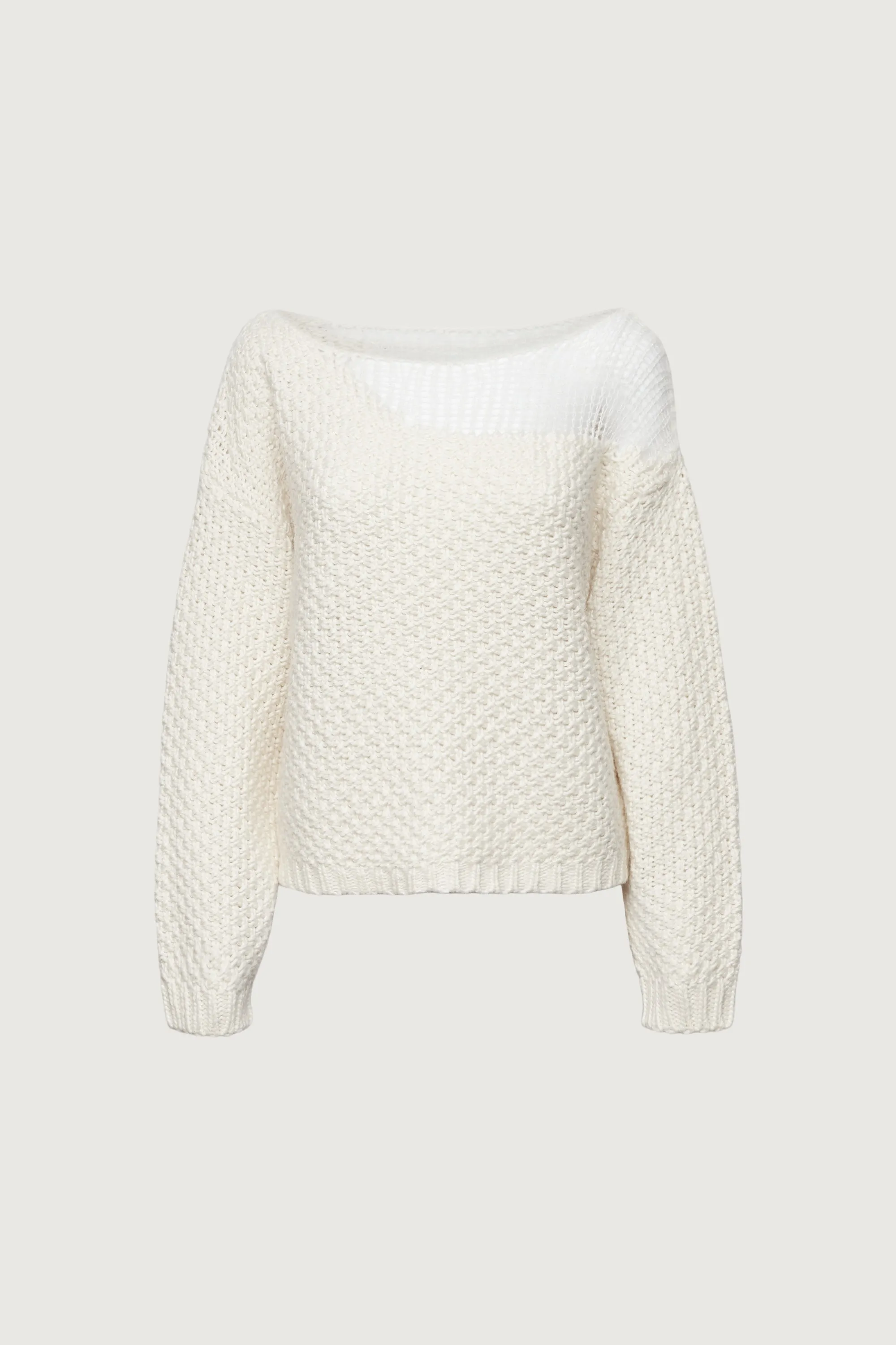 DISTRESSED DETAIL SWEATER