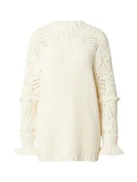 Edited Gabriele knitted dress, white