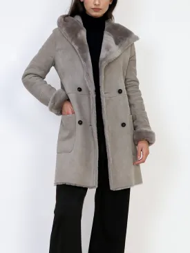 Emma Italian Merino Shearling Sheepskin Coat