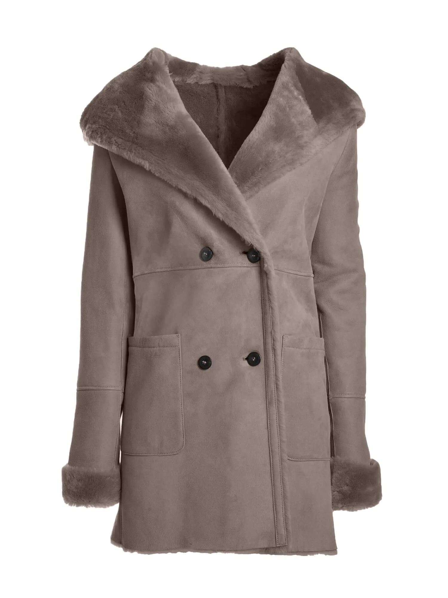 Emma Italian Merino Shearling Sheepskin Coat