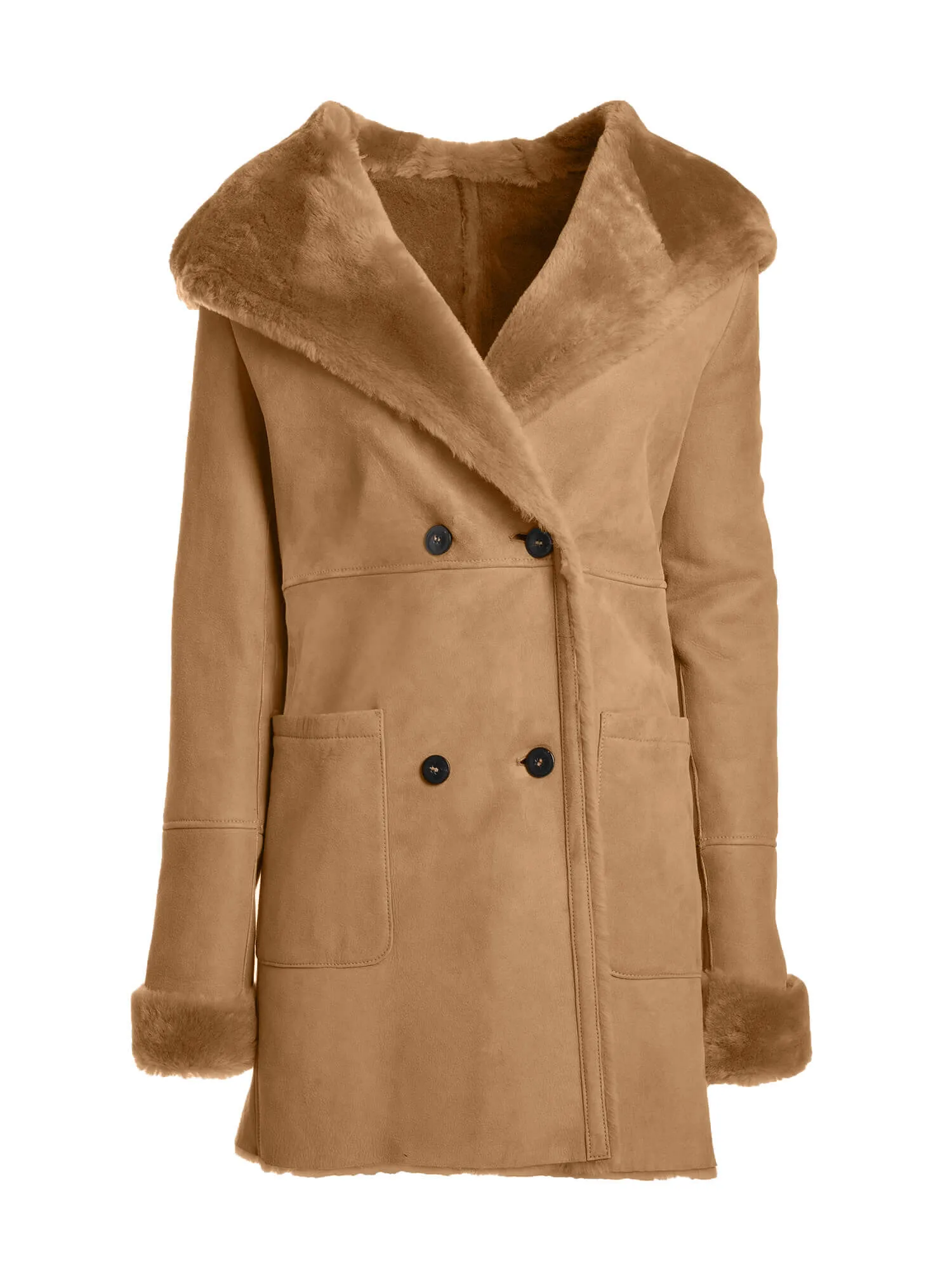 Emma Italian Merino Shearling Sheepskin Coat