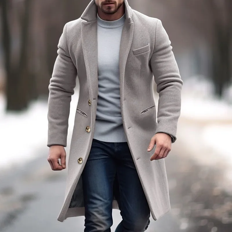 Ivyshape | Casual Wool Coat