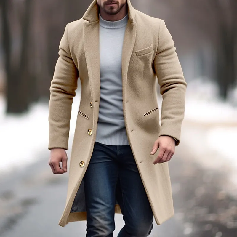 Ivyshape | Casual Wool Coat