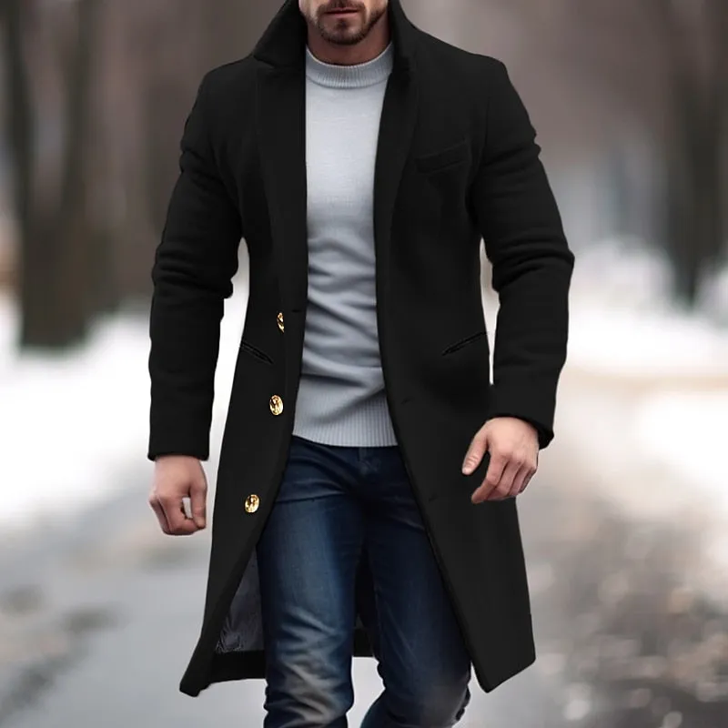 Ivyshape | Casual Wool Coat