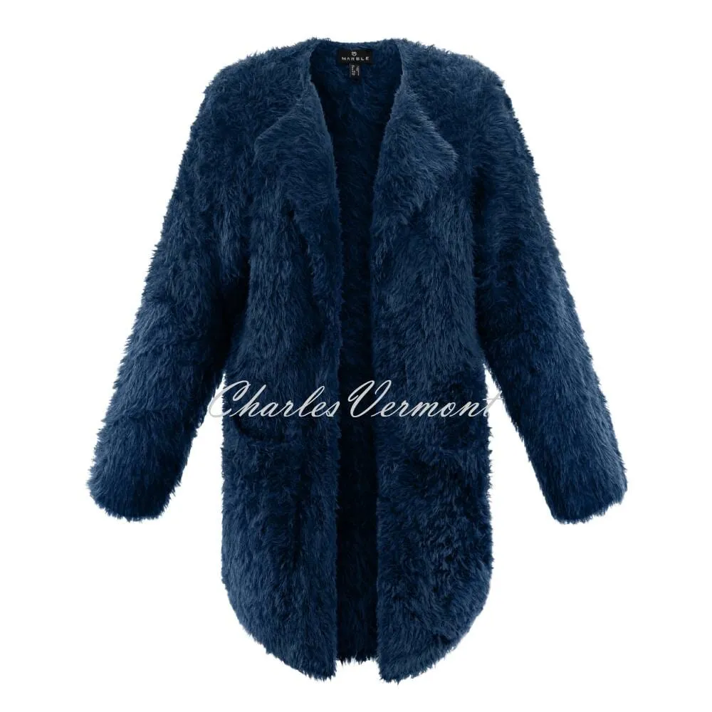 Marble Cardigan - Style 6334-170 (Marine Blue)