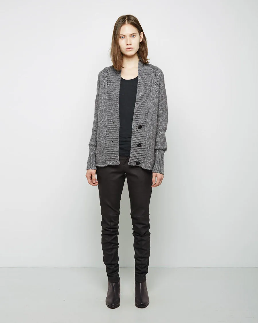 Oversized Merino Cardigan