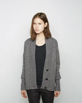 Oversized Merino Cardigan