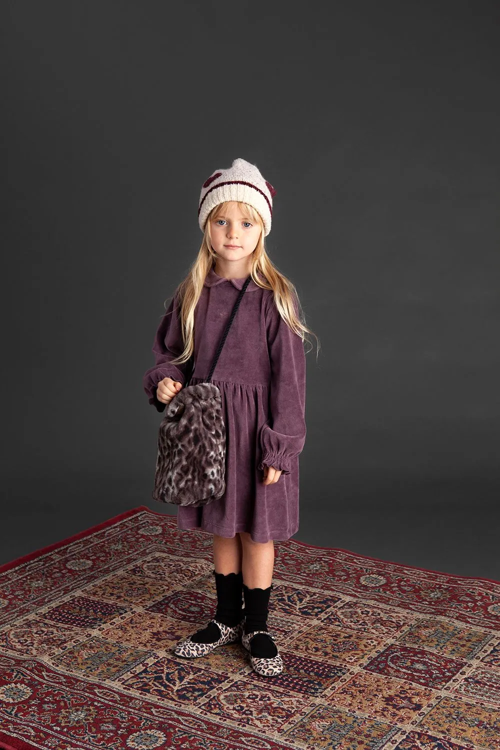 Plum Velvet Dress