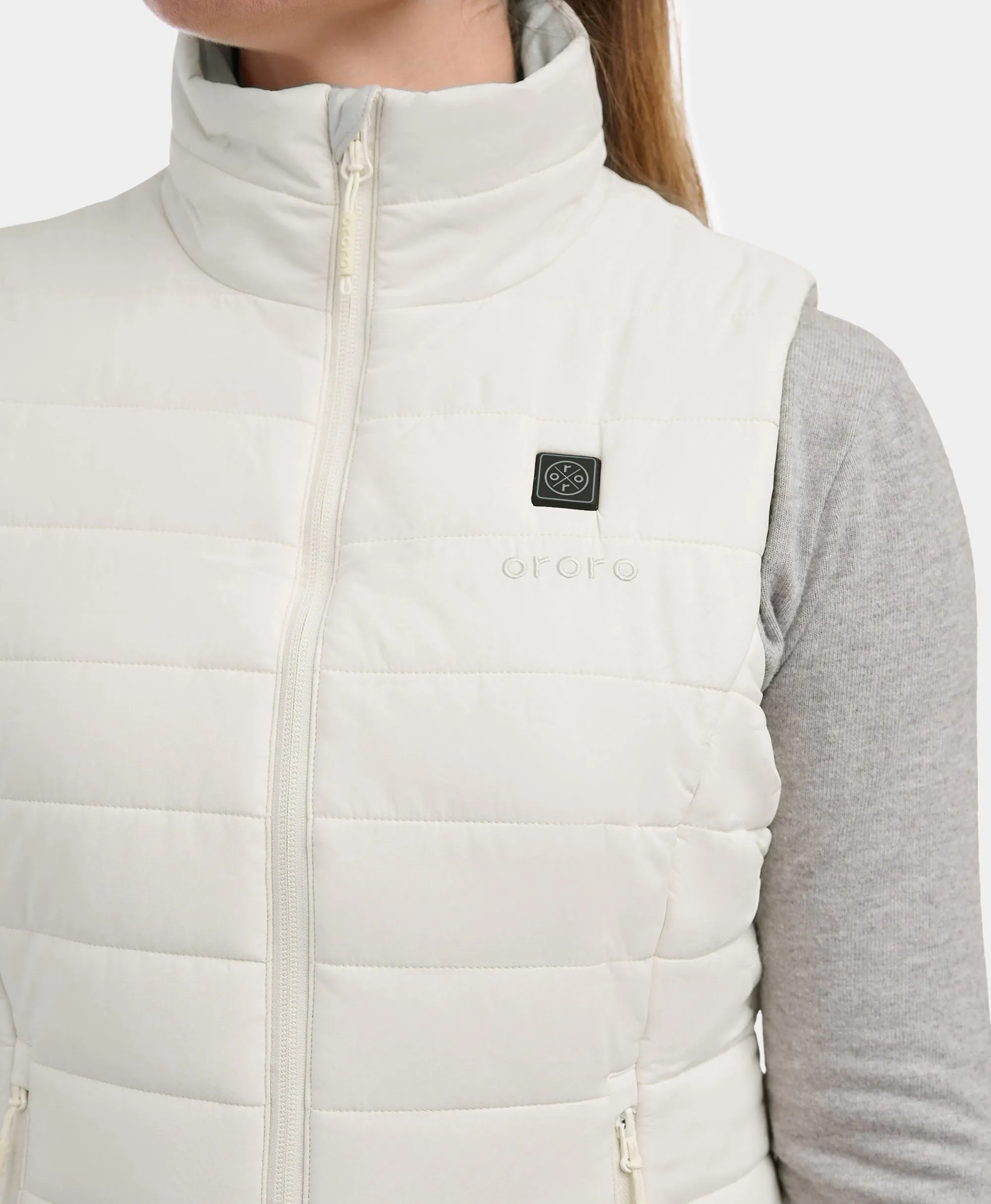 "Tribeca" Women's Heated Long Puffer Vest