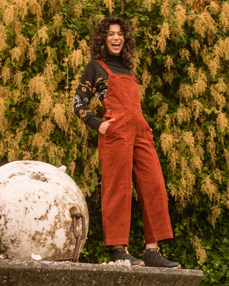 Recycled Wool Floral Stripe Sweater