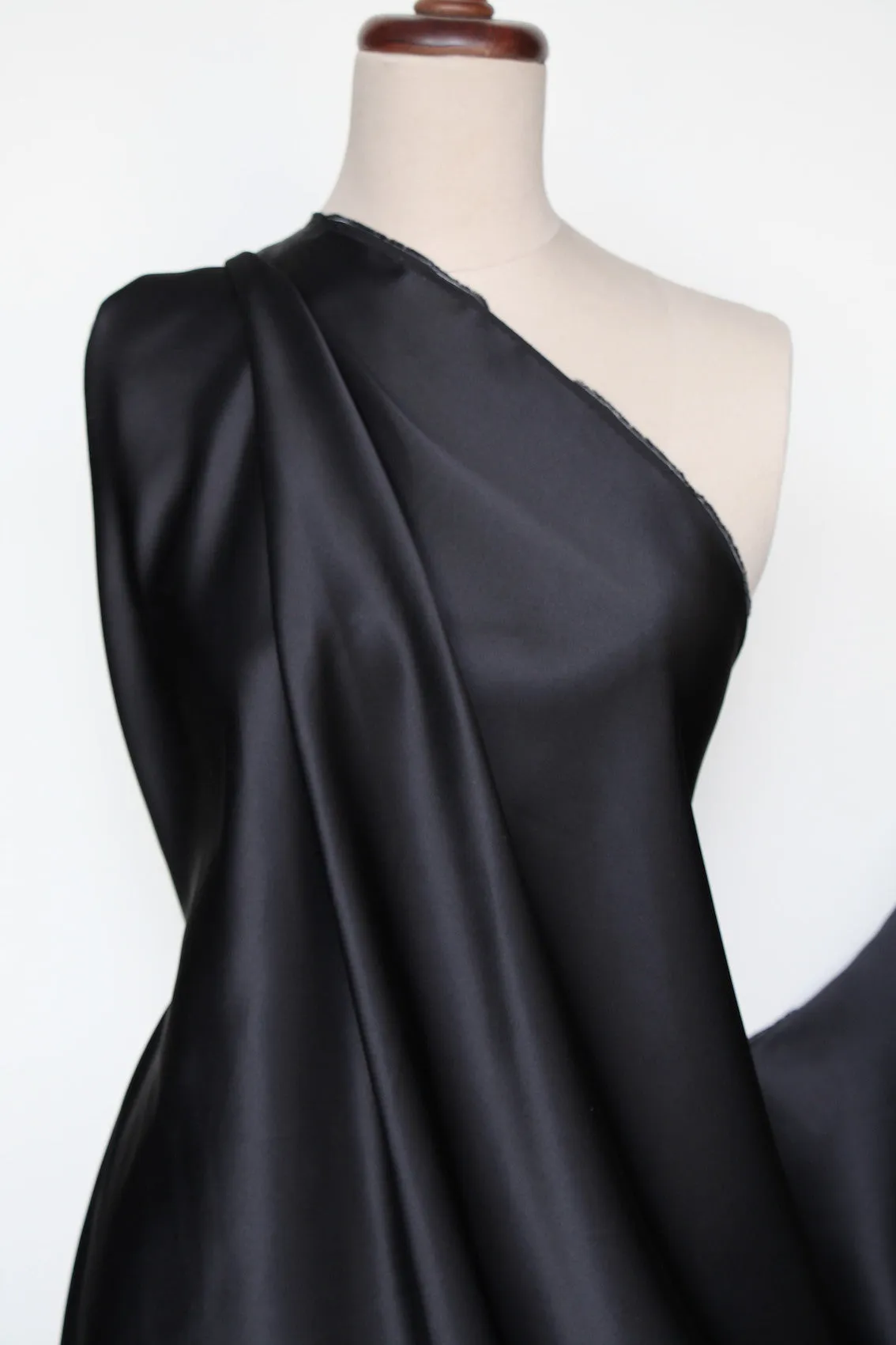 Remnant of Bamboo Jersey Knit - Storm (250gsm)