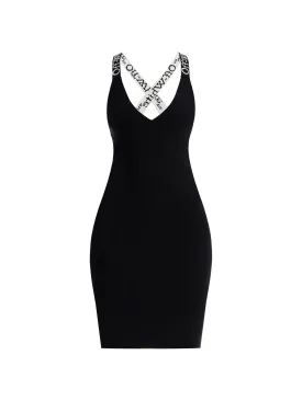 Strap Mini Dress