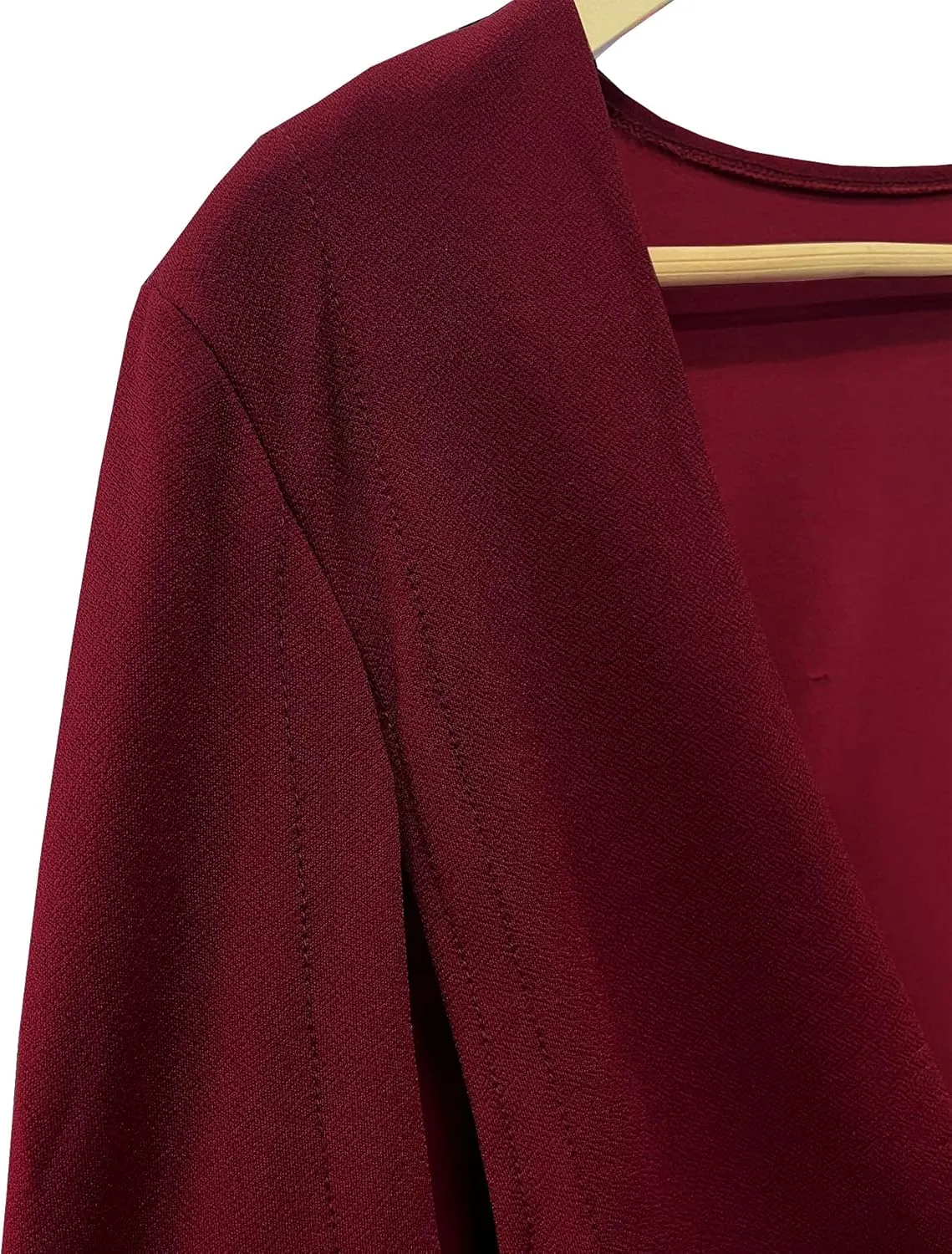 Women's Long Open Slit Sleeve Cloak Capes Jacket 4XXL Open Front Long Slit Blazer Cape Coat Plus Size