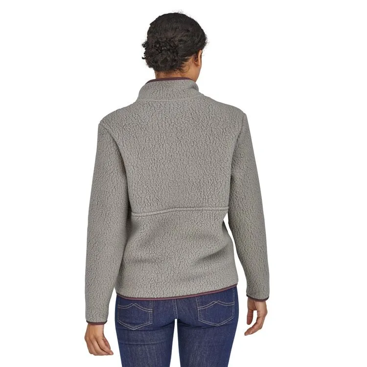 Women's Retro Pile Marsupial Fleece Pullover